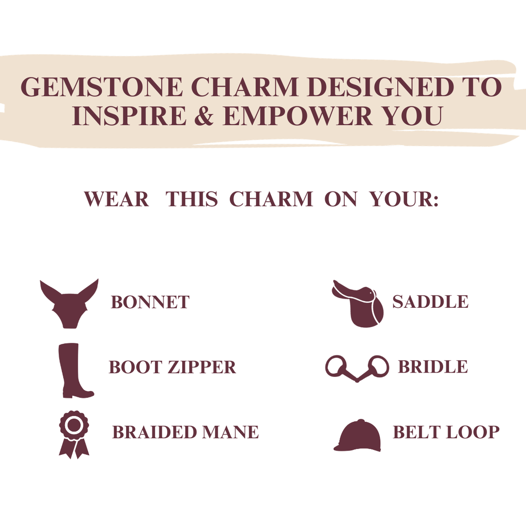 Dubois Cheval - Shine Bright Bonnet Charm: Silver