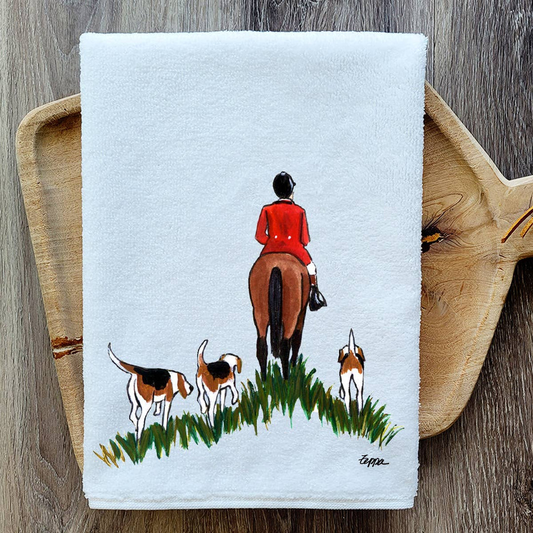 Zeppa Studios - Hunt Scene Kitchen Towel