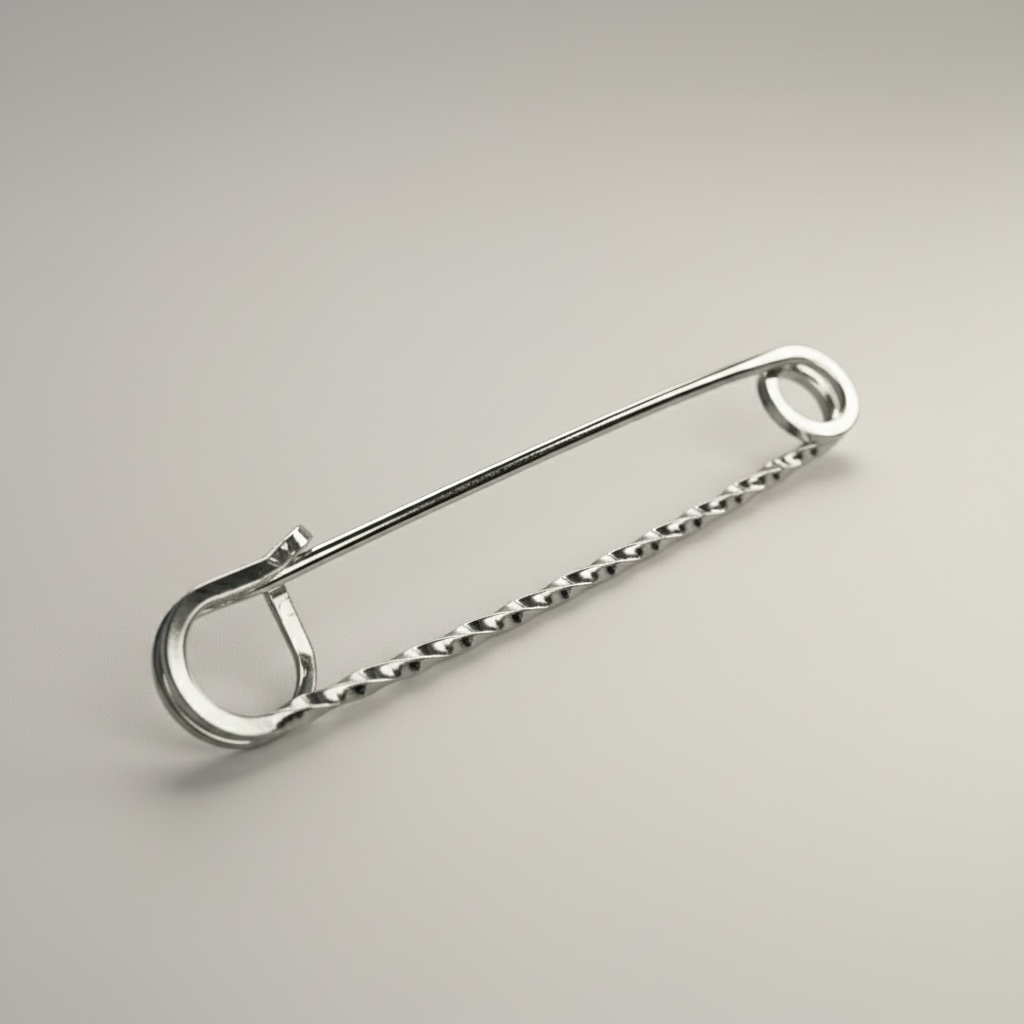 Dubois Cheval - Silver Twisted Traditional Stock Pin