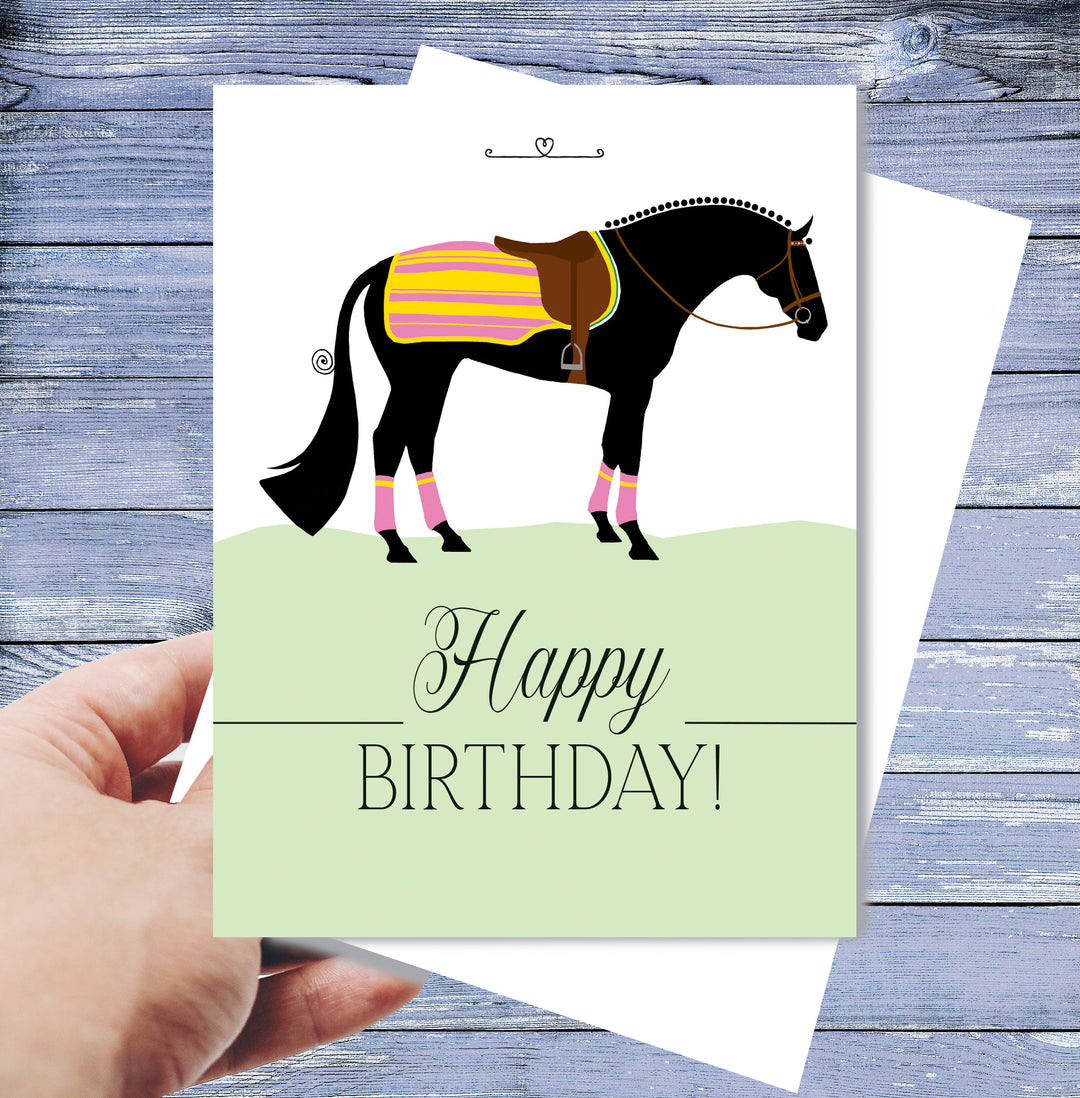 Horse Hollow Press  Horse Birthday Card Show Horse