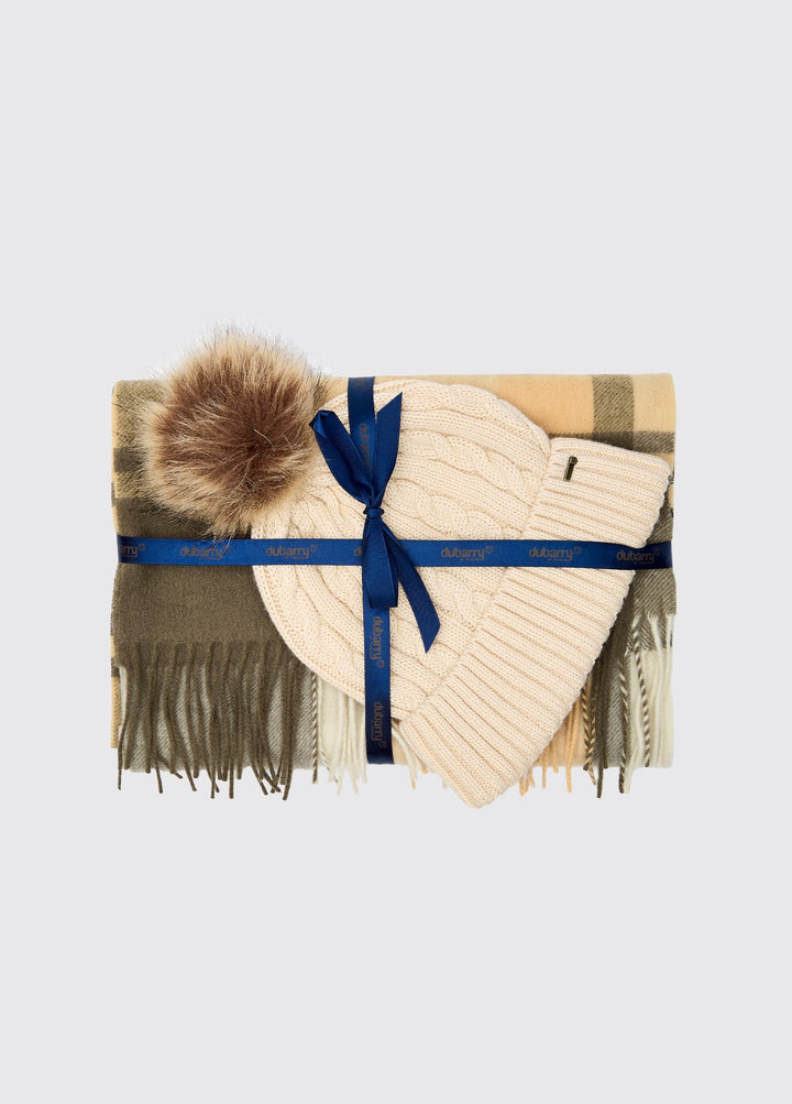 Dubarry Foley Matching Hat and Scarf Gift Set