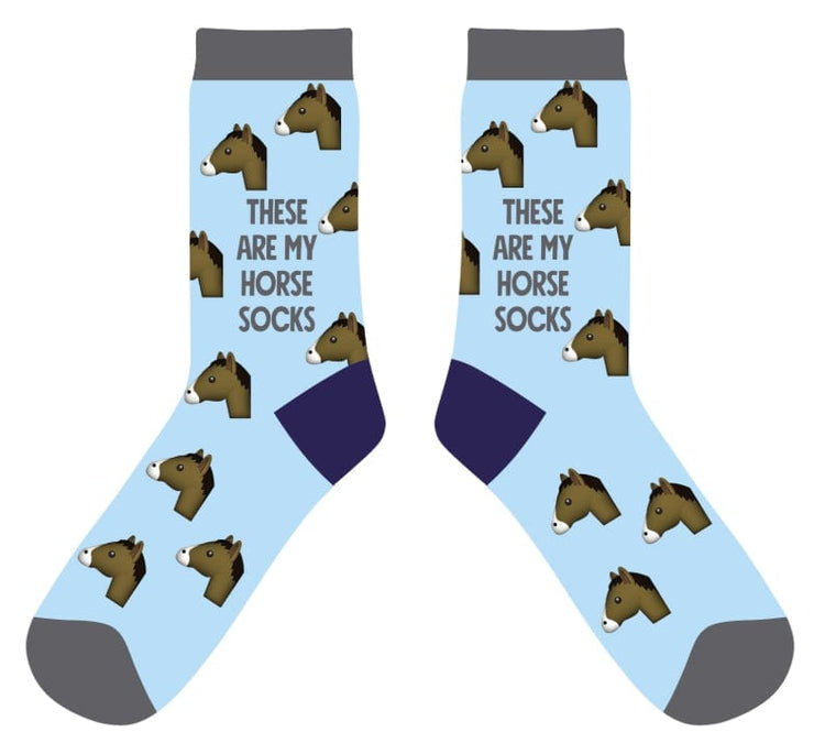 Dreamers & Schemers Youth Horse Crew Socks