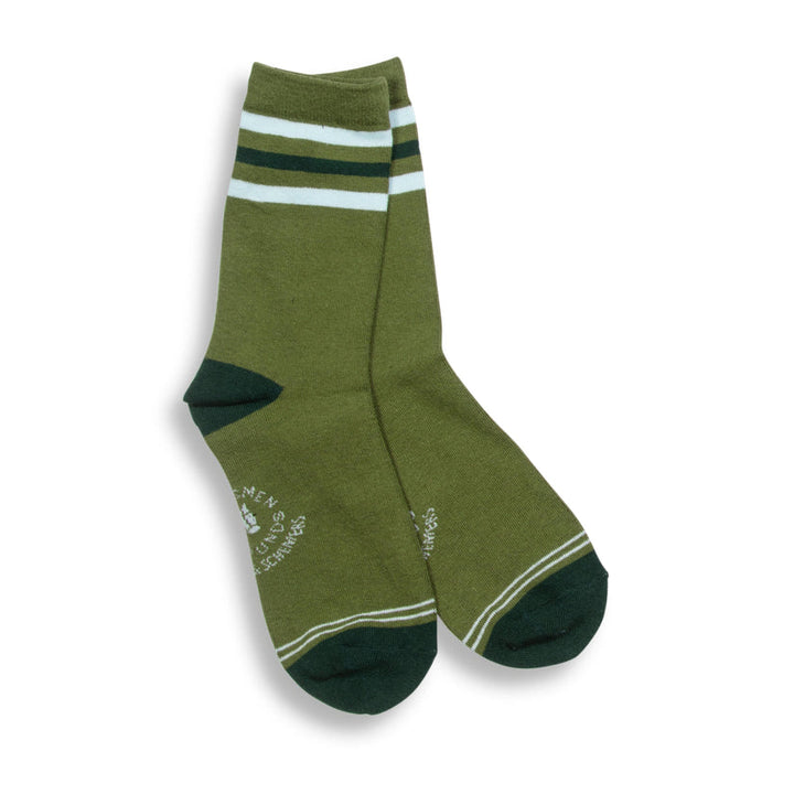 Dreamers & Schemers Huntsmen & Hounds Three Stripes Crew Socks