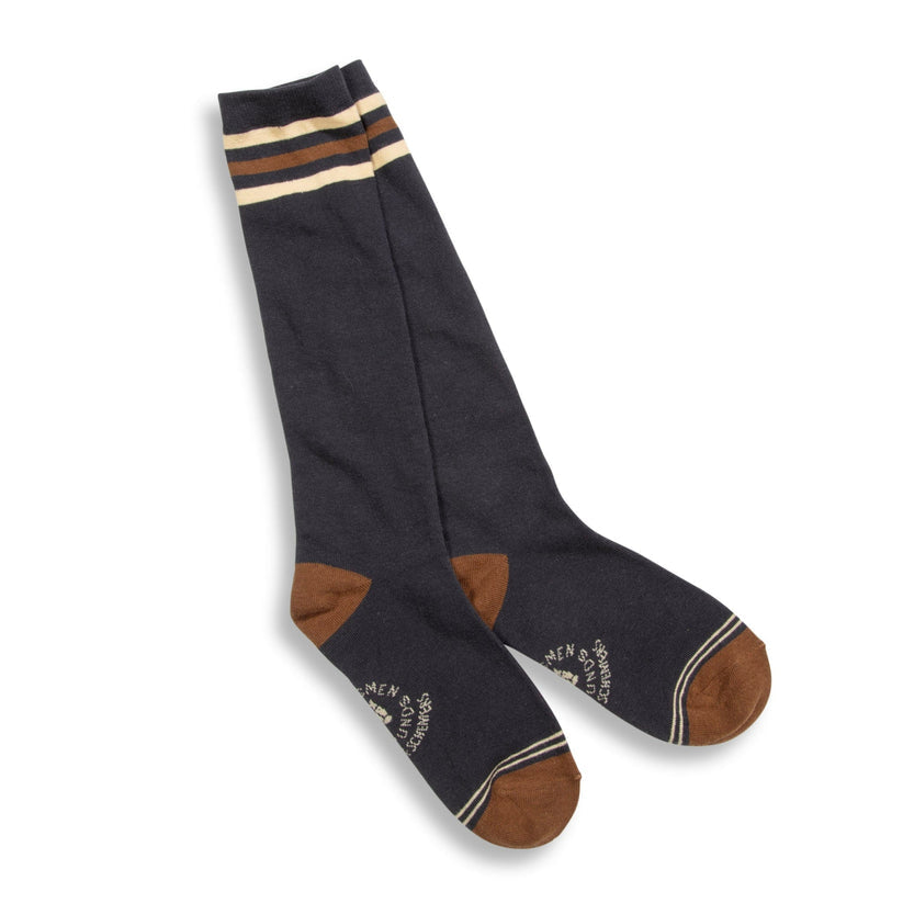 Dreamers & Schemers Huntsmen & Hounds Three Stripes Tall Socks