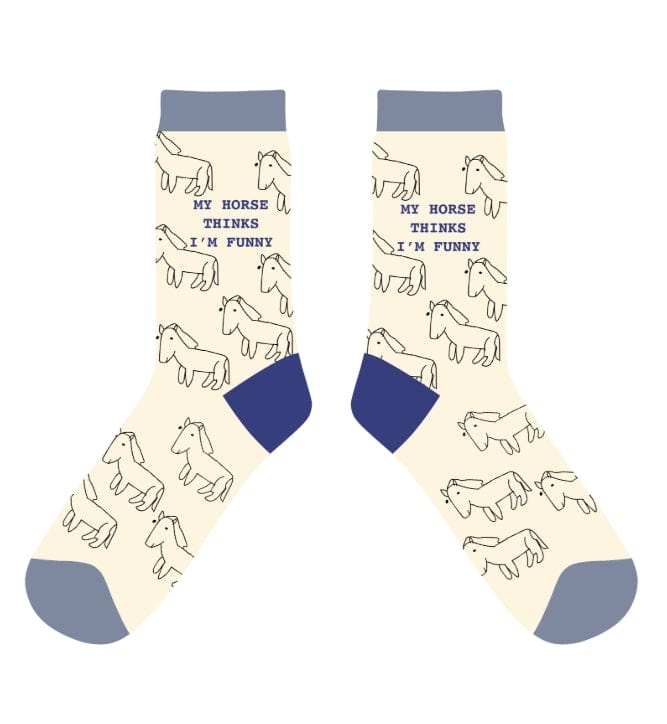 Dreamers & Schemers Youth I'm Funny Crew Socks