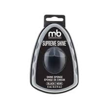 MB SUPREME BOOT SHINE SPONGE, BLACK