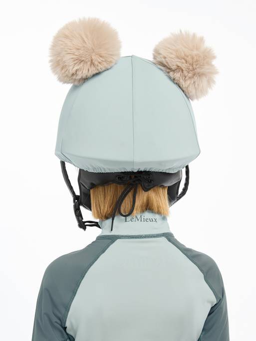 LeMieux Mini Double Pom Hat Silk