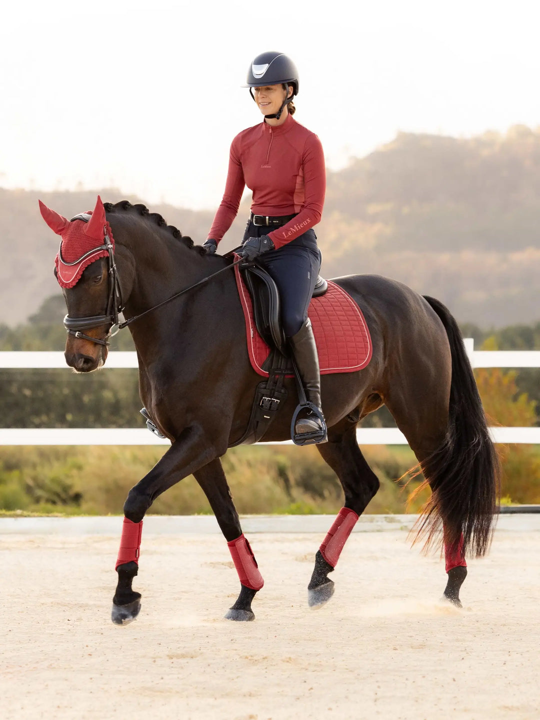 LeMieux Suede Dressage Square Pad