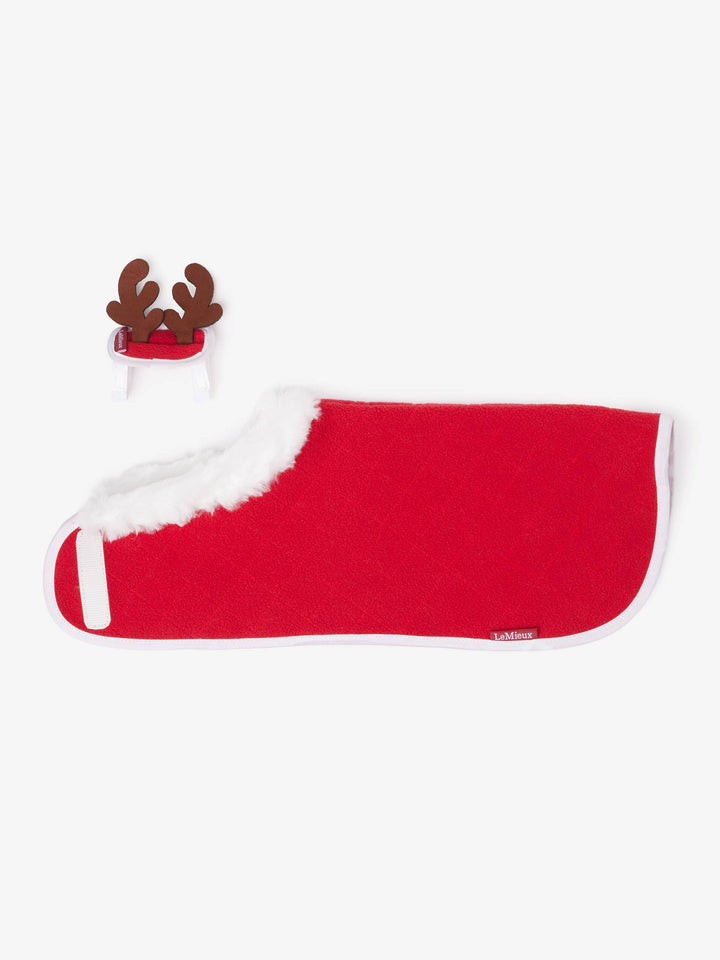 LeMieux Toy Pony Christmas Blanket Set Red