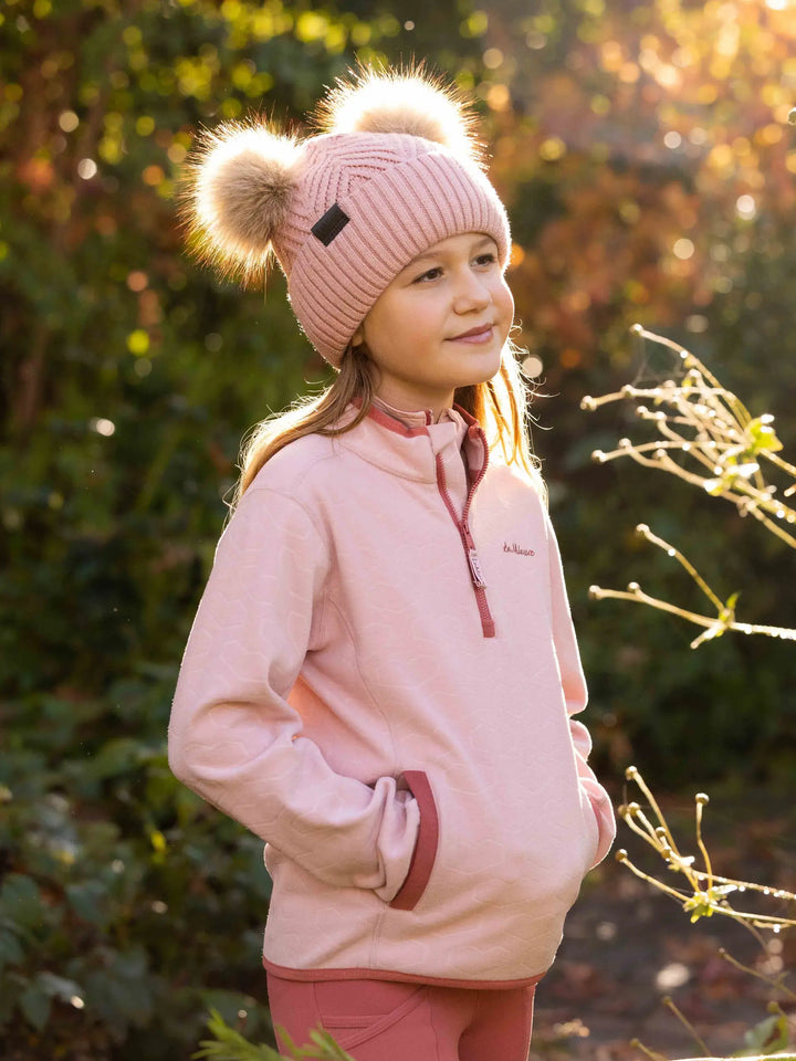 LeMieux Mini Double Pom Beanie