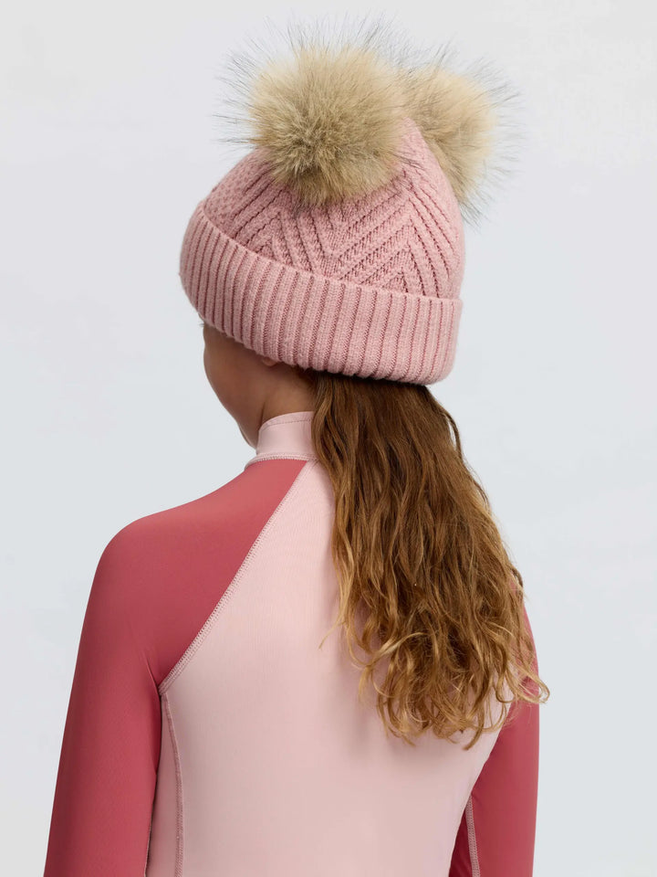 LeMieux Mini Double Pom Beanie