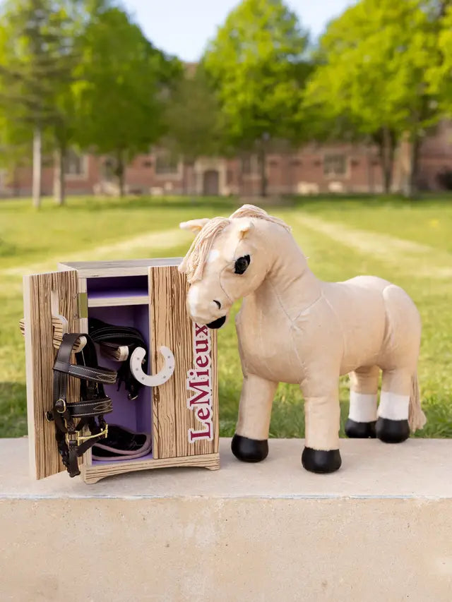 LeMieux Toy Pony Tack Locker Wooden
