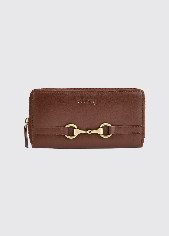 Dubarry Killucan Leather wallet with bit motif