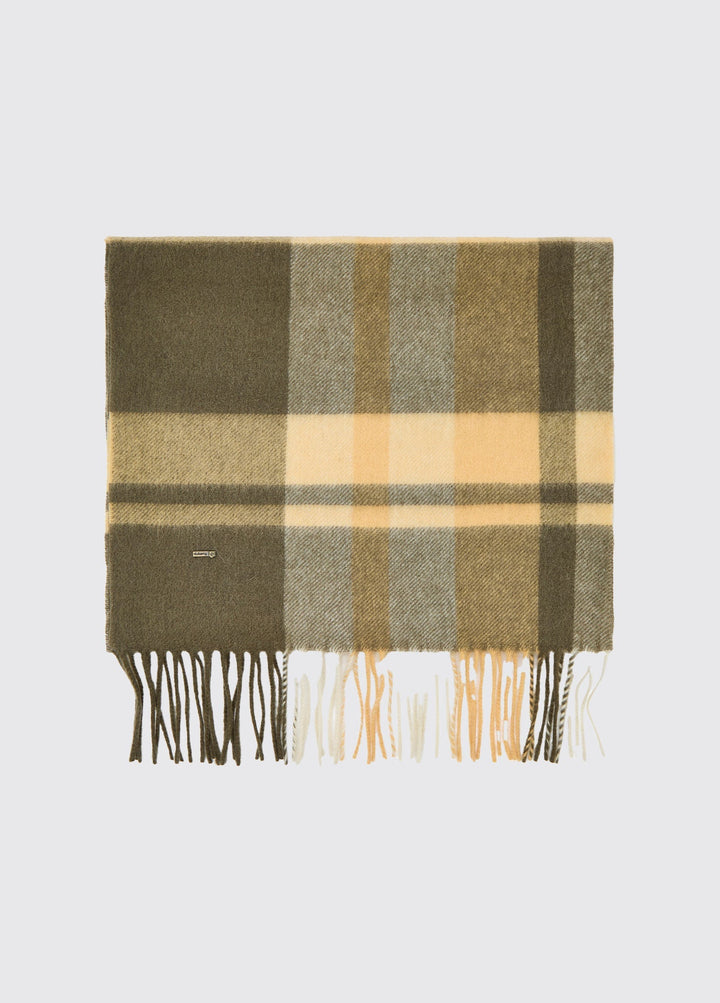 Dubarry Kinvara Wool Check Scarf