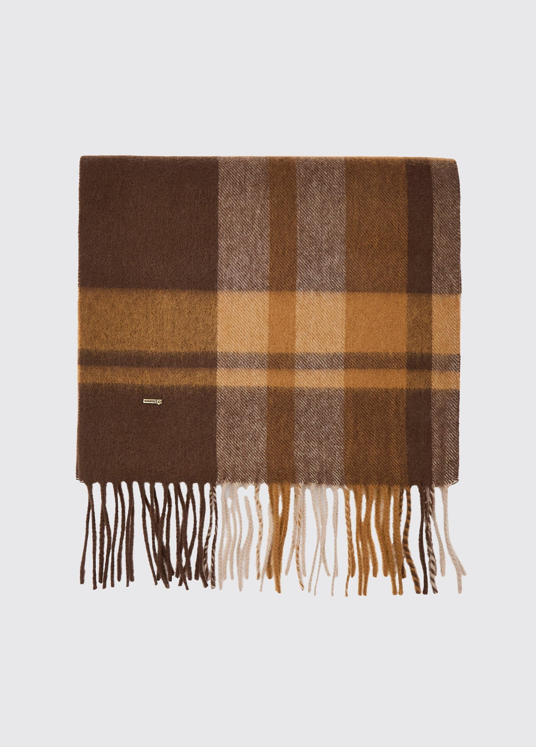 Dubarry Kinvara Wool Check Scarf