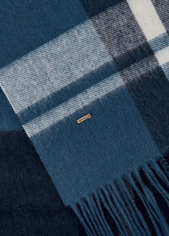 Dubarry Kinvara Wool Check Scarf