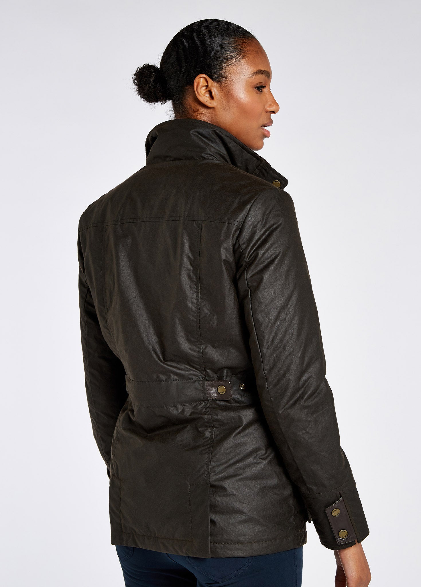 Dubarry Munsboro Ladies Wax Jacket - Verdigris