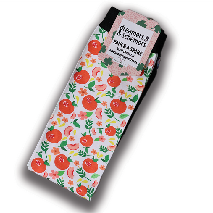Dreamers & Schemers Life's a Peach Pair & A Spare Socks