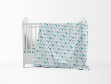 Kathryn Lily Little Mini Ones Fitted Crib Sheet