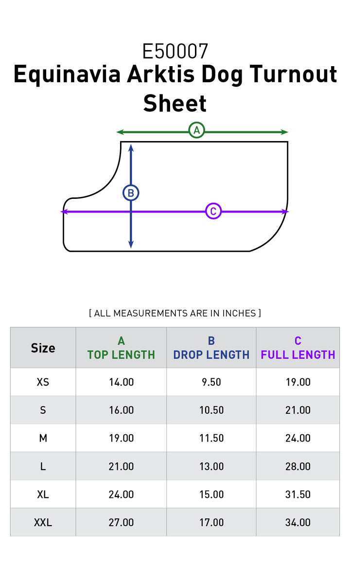 Equinavia Arktis Dog Turnout Sheet