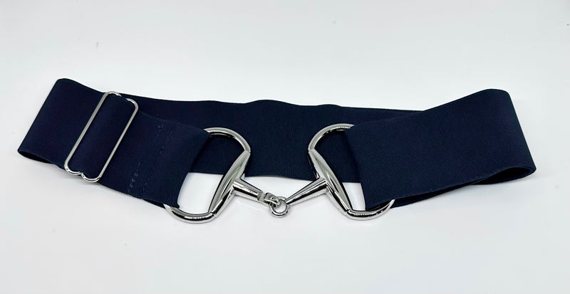Black Stallion Designs 2" Elastic Snaffle Bit Belt