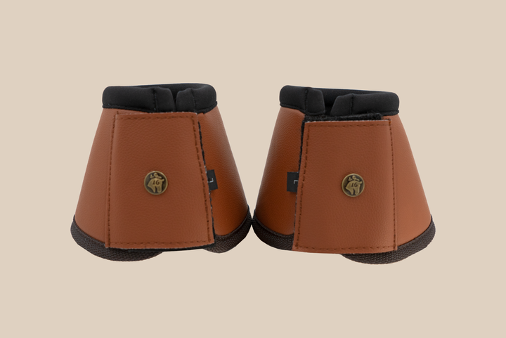 Neoprene Bell Boots, Cognac