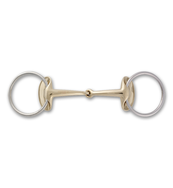 Stubben Golden Wings Loose Ring Snaffle Bit
