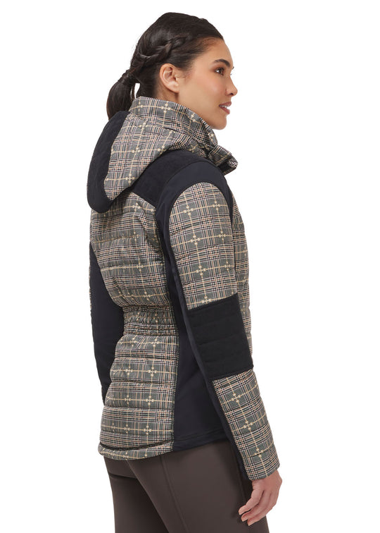 Bits of Plaid Quilted Equestrian Jacket '24