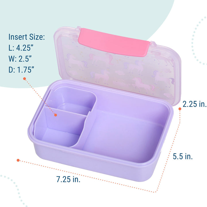 Wildkin Unicorn Reusable Food Container Bento Box