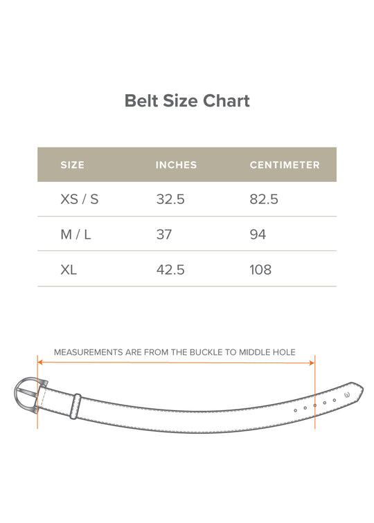 Kerrits Woodstock Equestrian Pebbled Leather Belt
