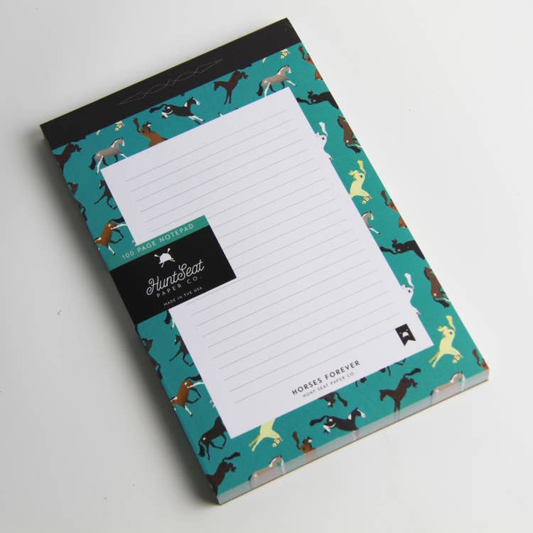 Hunt Seat Paper Co. - 6x9 100-Page Equestrian Horse Notepads