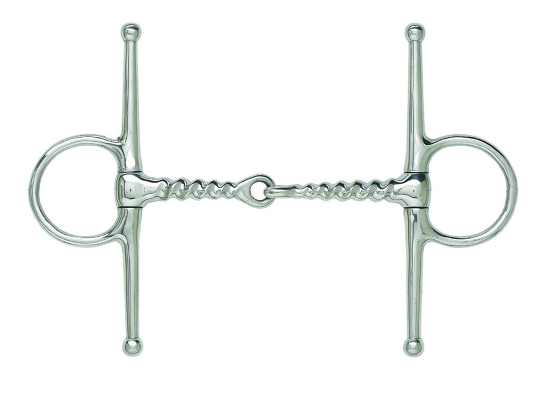 Centaur Corkscrew Eggbutt Full Cheek Bit - The Tack Shop of Lexington