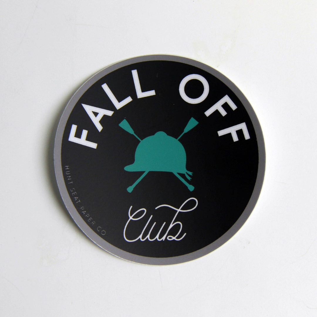 Hunt Seat Paper Co. - Fall Off Club™ Sticker