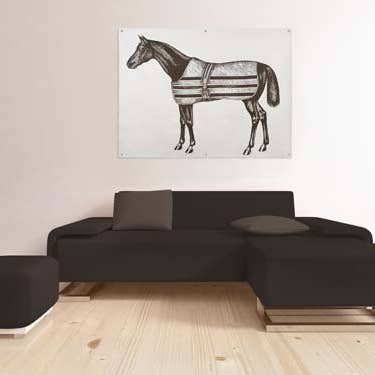 Equestrian Wall Panel-Java