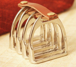 LILO Collections - Stirrups 4-Piece Napkin Rings - The Tack Shop of Lexington - 2