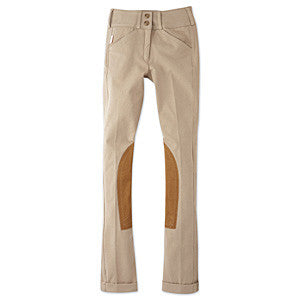 Tailored Sportsman Girls Trophy Hunter Front Zip Jodhpurs - The Tack Shop of Lexington