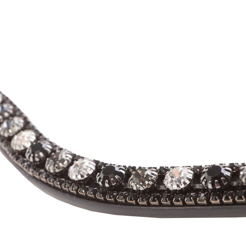 Kavalkade Dazzle Curved Patent Leather Browband