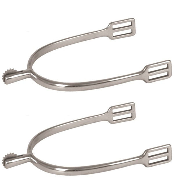 Stainless Steel Ladies Spurs with Rowel