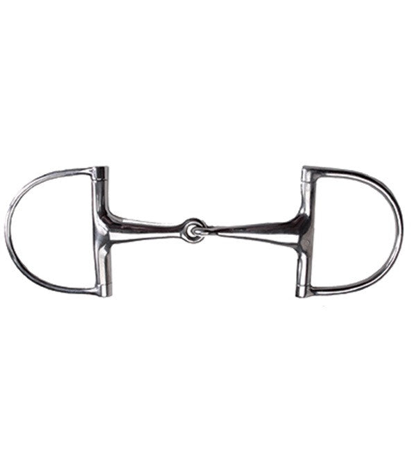 Jack's Hollow Jointed Snaffle D Bit - The Tack Shop of Lexington