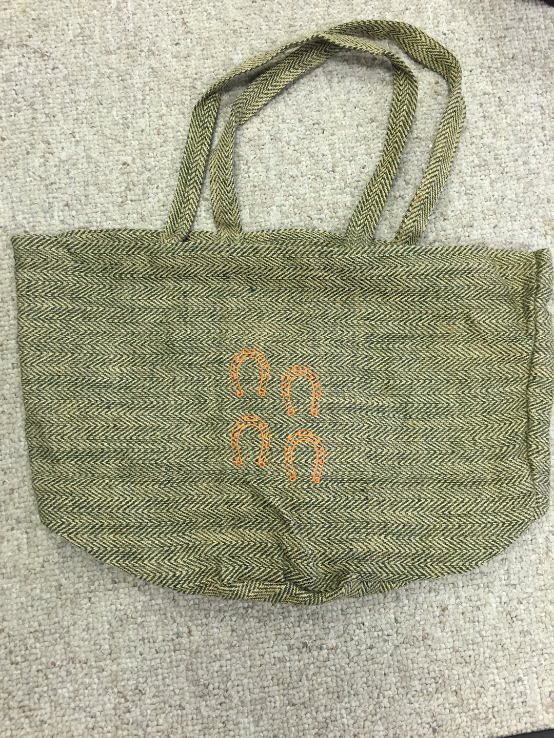 Jute Shopper Bag - The Tack Shop of Lexington - 3