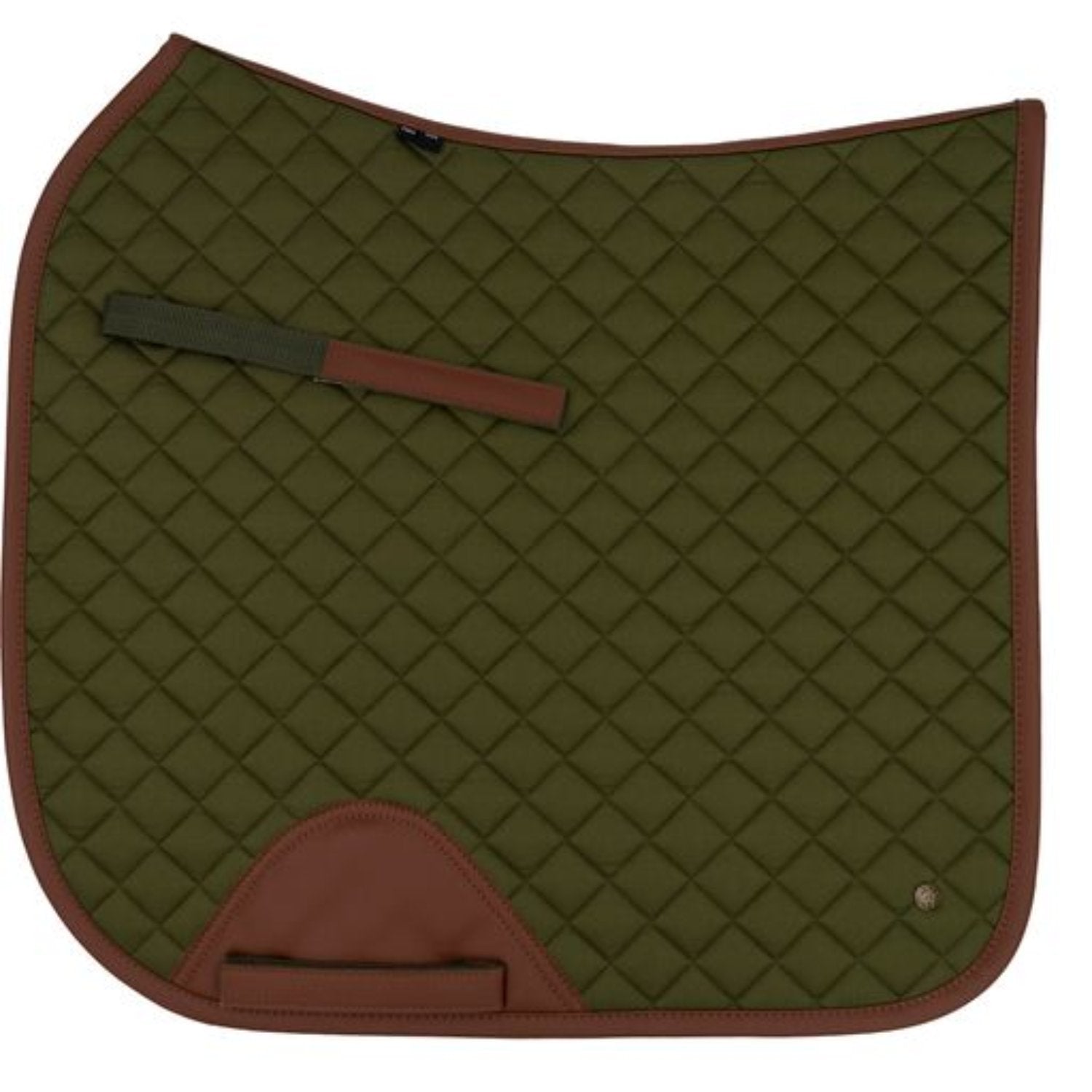 Olive Green Dressage Saddle Pad