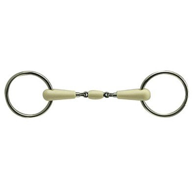 Coronet Flexi Jointed Peanut Mouth Loose Ring Bit - The Tack Shop of Lexington