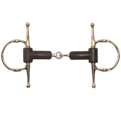 Coronet Rubber Mouth Full Cheek Gag Bit - The Tack Shop of Lexington