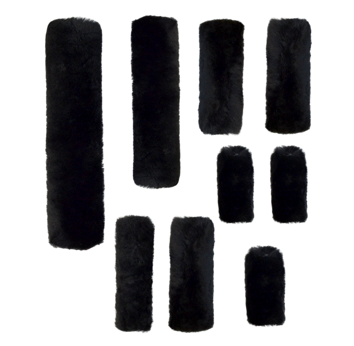 Walsh Sheepskin 9 Piece Halter Set