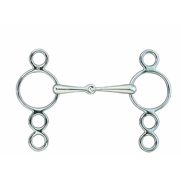 Centaur Thin Mouth Jointed Gag - The Tack Shop of Lexington