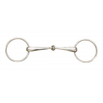 Centaur Thick Hollow Loose Ring Snaffle Bit - The Tack Shop of Lexington
