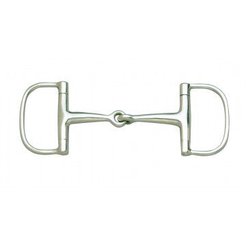 Centaur Stainless Steel Snaffle D Bit - The Tack Shop of Lexington