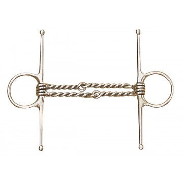 Centaur Stainless Steel Double Twisted Wire Full Cheek - The Tack Shop of Lexington
