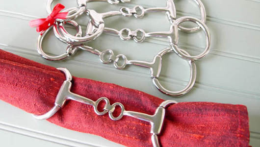 LILO Collections™ - Windsor Bit - Napkin Ring Holders - The Tack Shop of Lexington