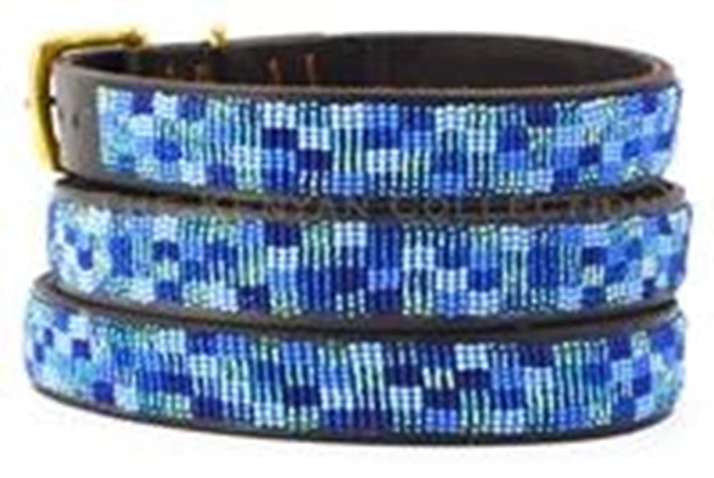 Kenyan Collection Moonbeam Beaded Dog Collar